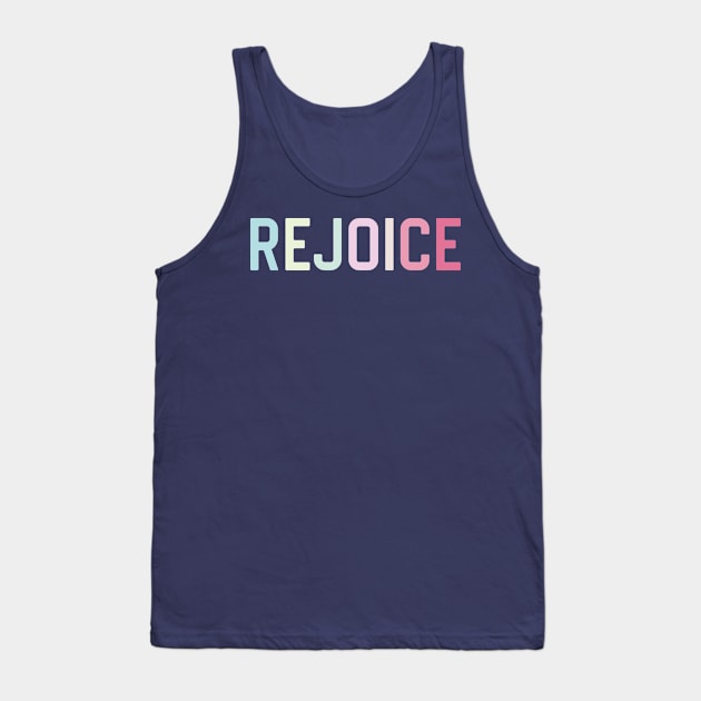 rejoice Tank Top by ChristianCanCo